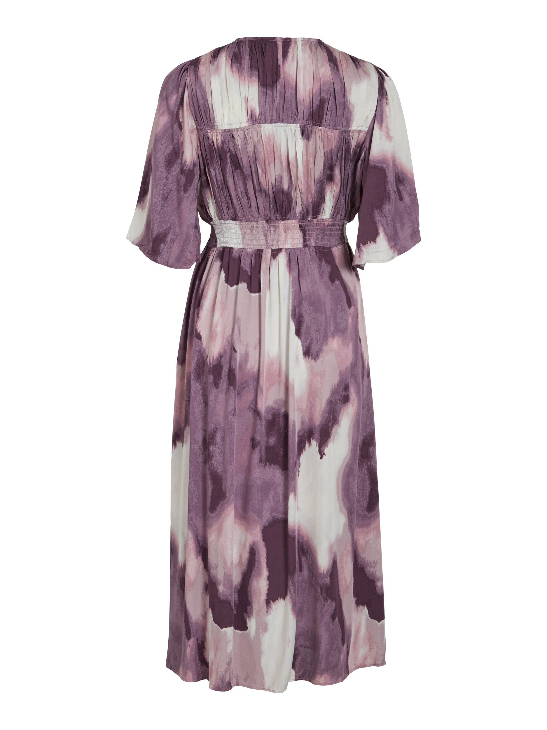 Romy Long Sleeve Midi Dress (Birch/Nirvana)