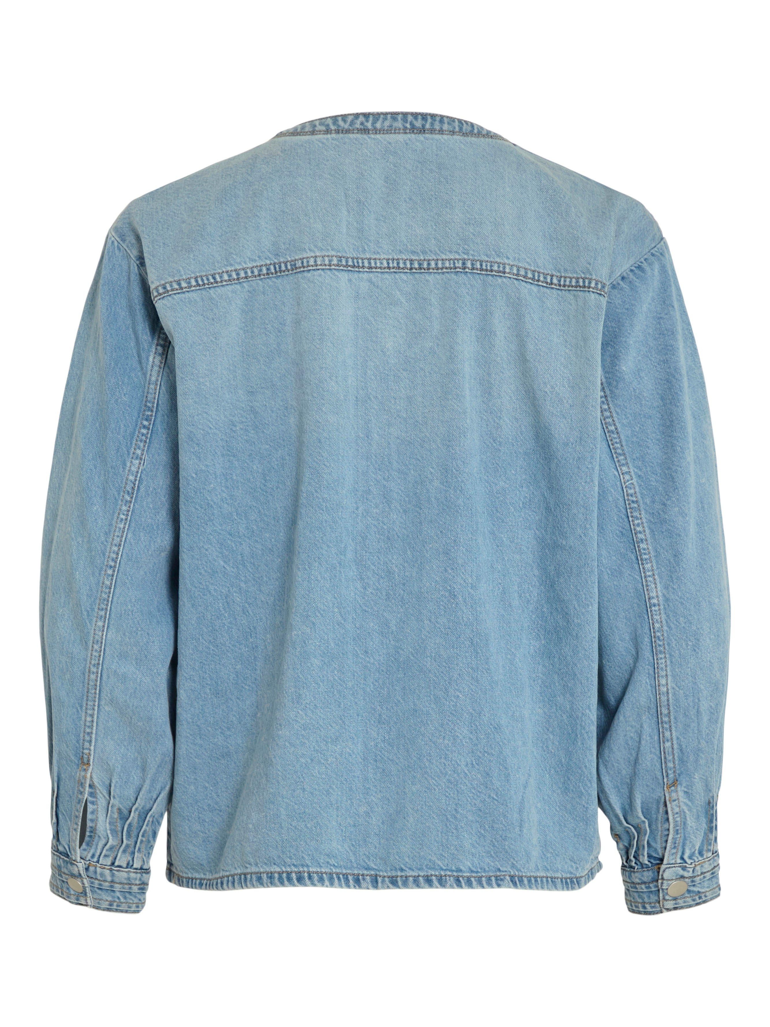 Ciara Denim Shirt (Light Blue)