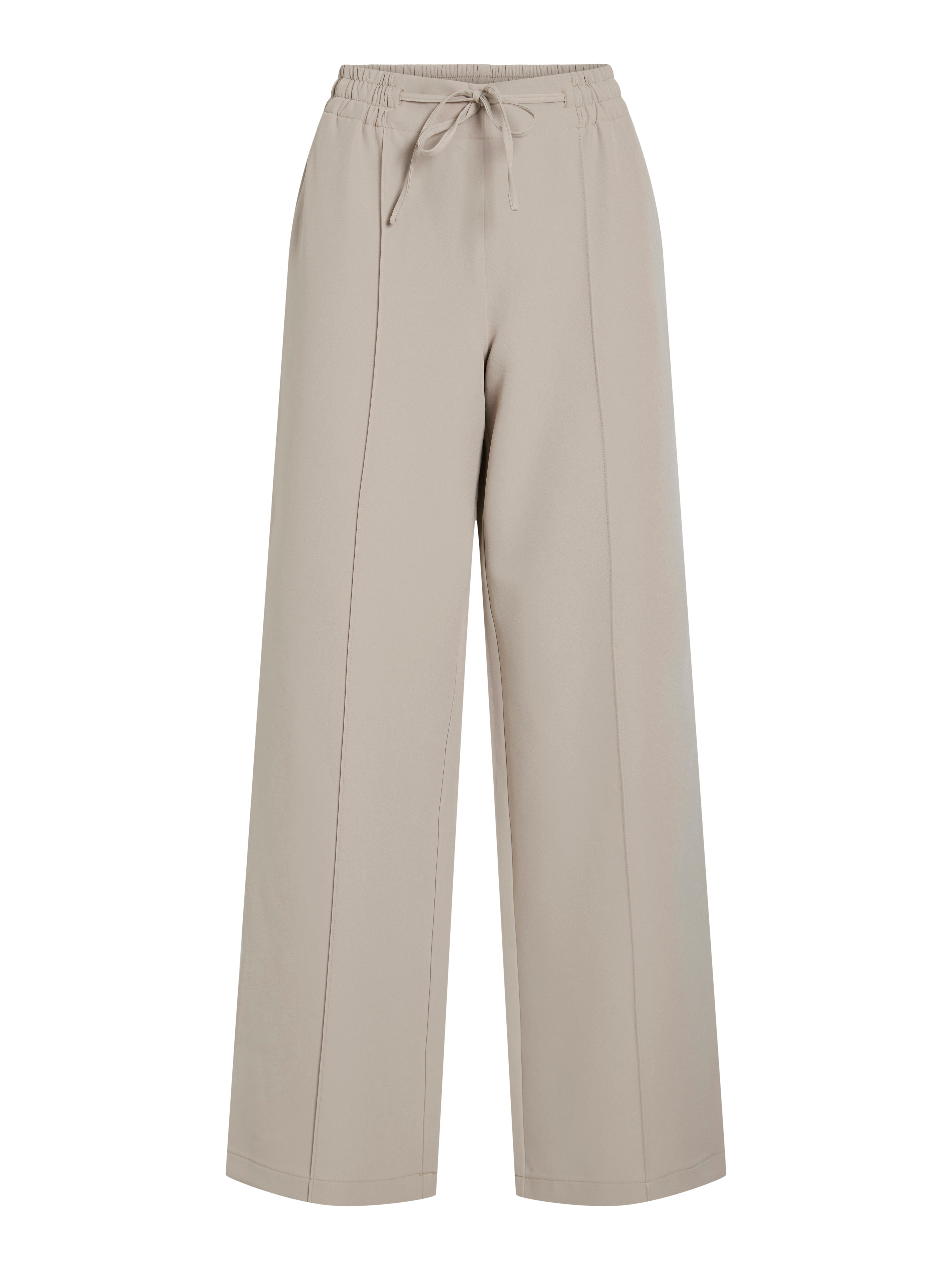 Fia Wide Leg Pants (Feather Grey)