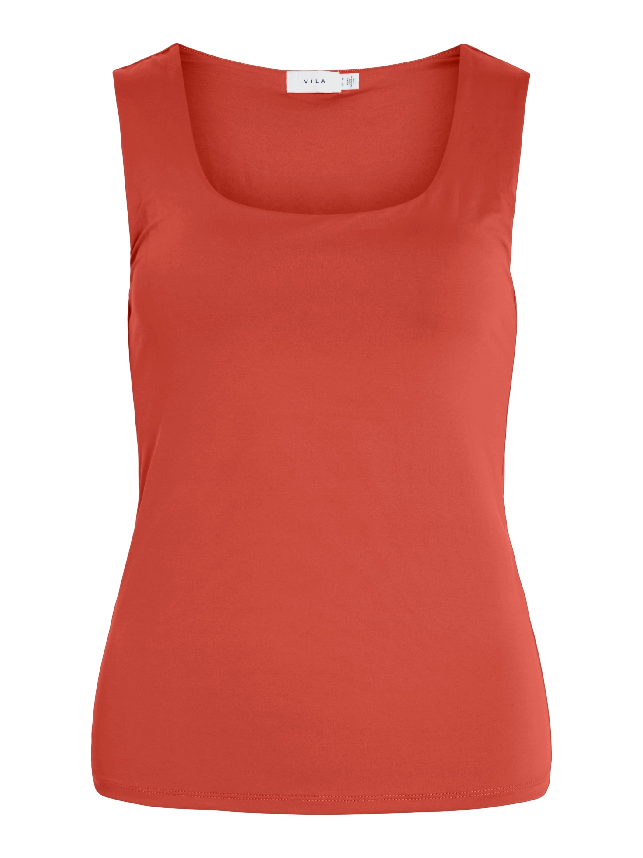 Kennza O-Neck Tank Top (Paprika)