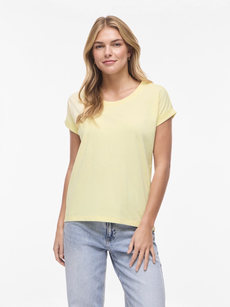Emer T-Shirt (Pastel Yellow)