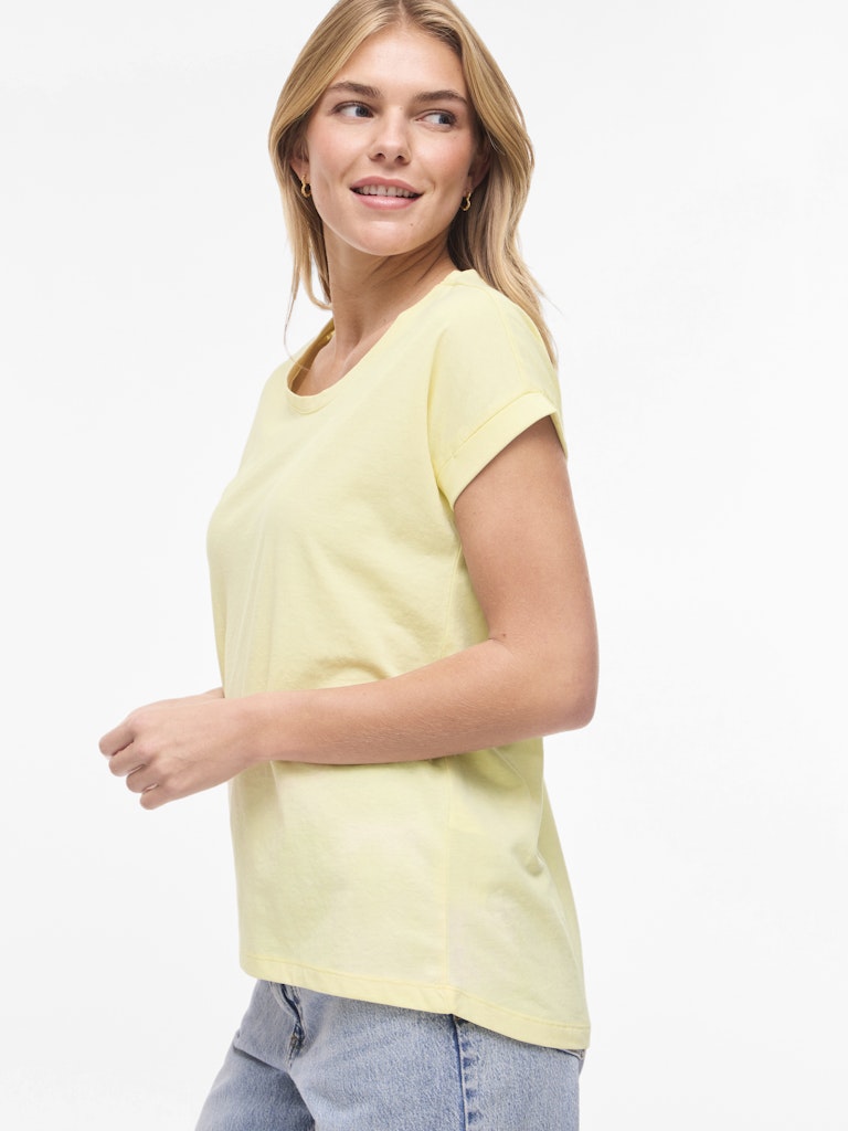 Emer T-Shirt (Pastel Yellow)