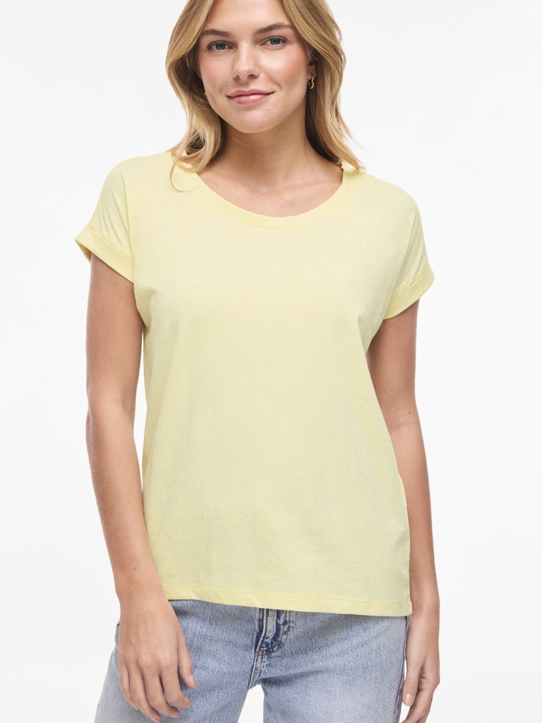 Emer T-Shirt (Pastel Yellow)