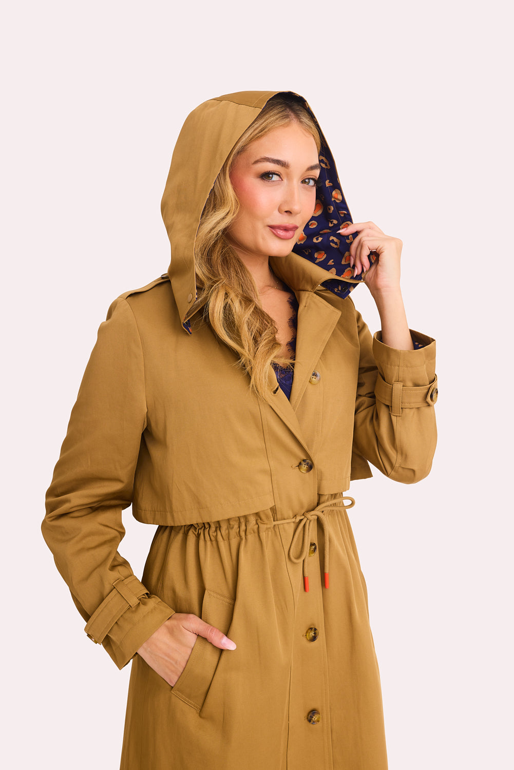 Adorn Trench Coat (Camel)