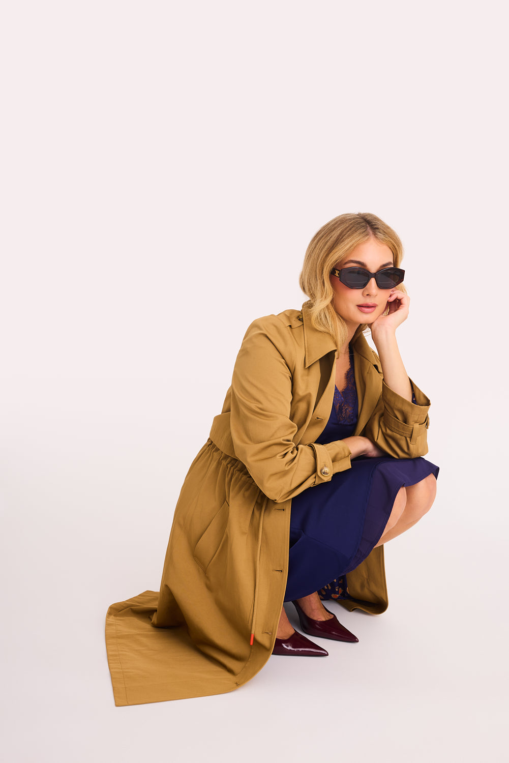 Adorn Trench Coat (Camel)
