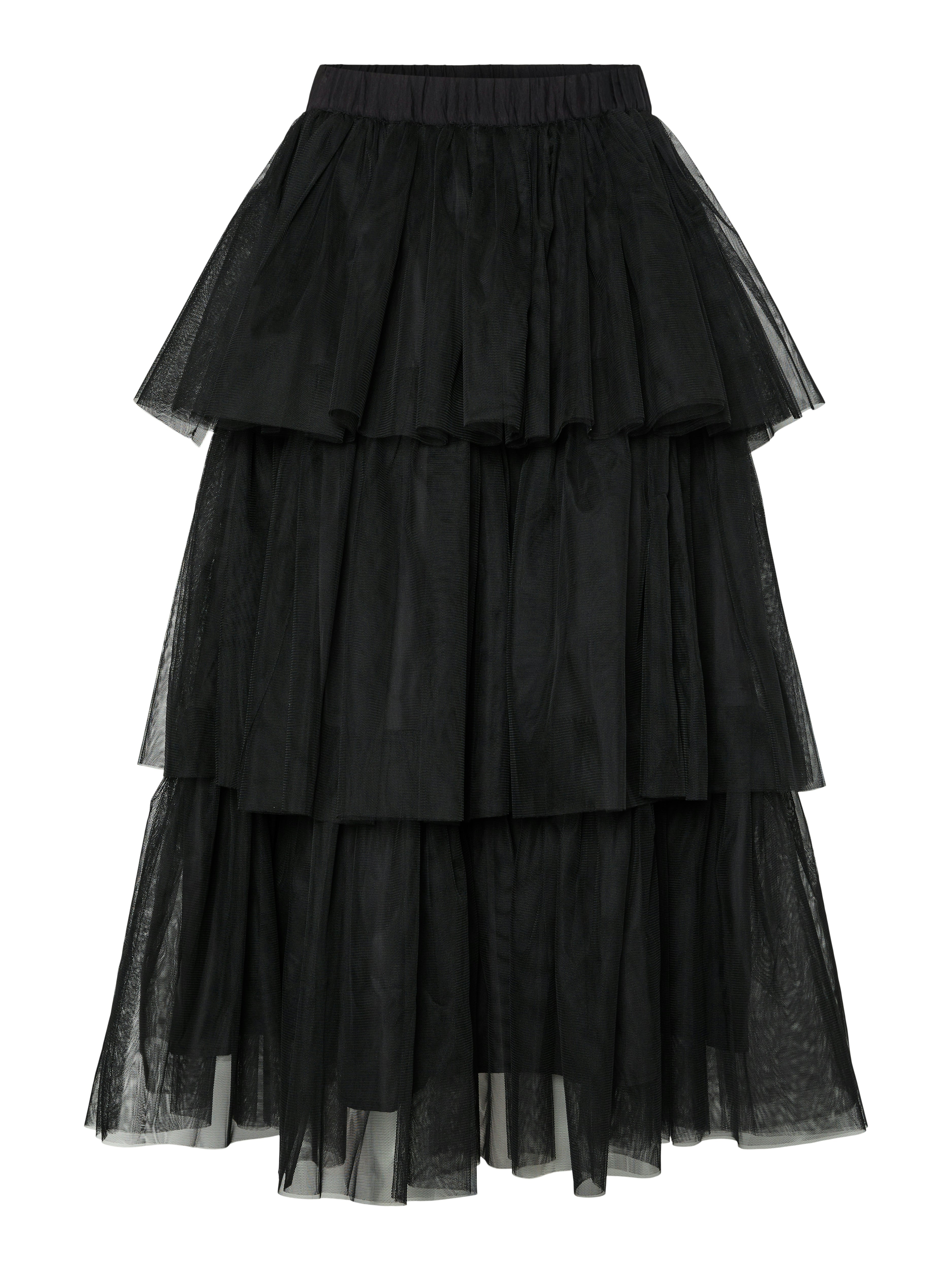 Leigh Tulle Skirt (Black)