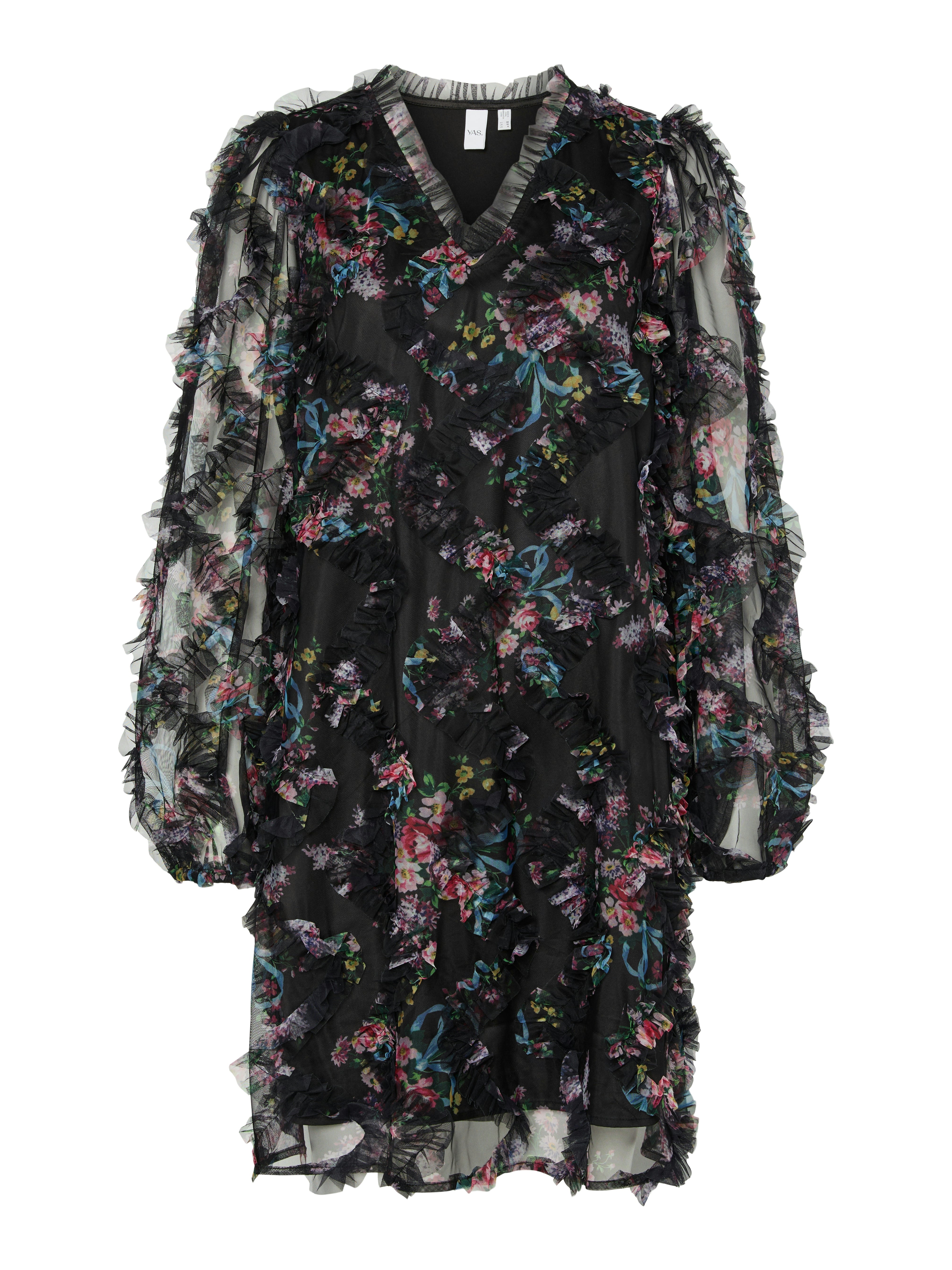 Lesley Short Dress (Black)