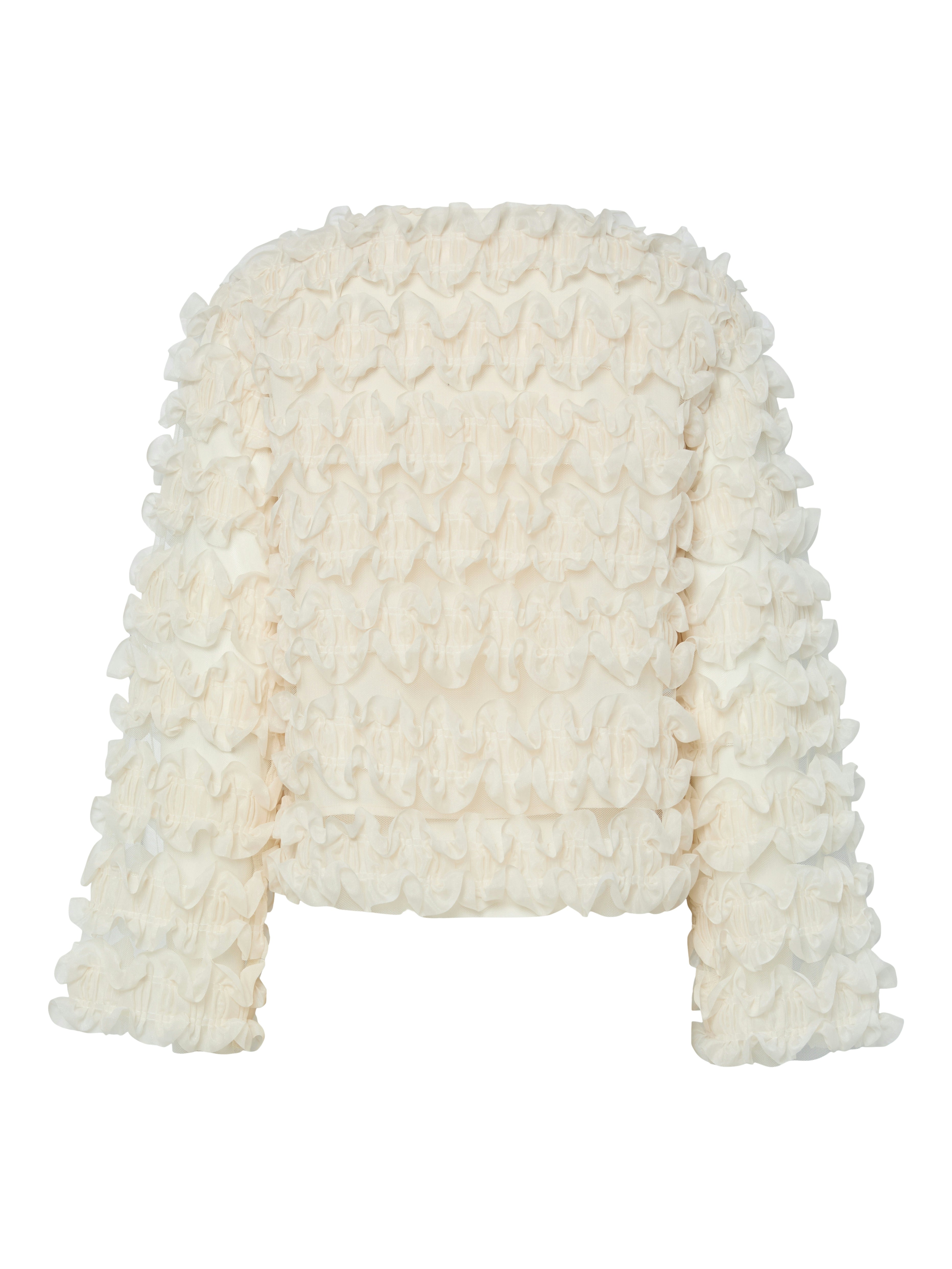 Camelle Long Sleeve Top (Birch)