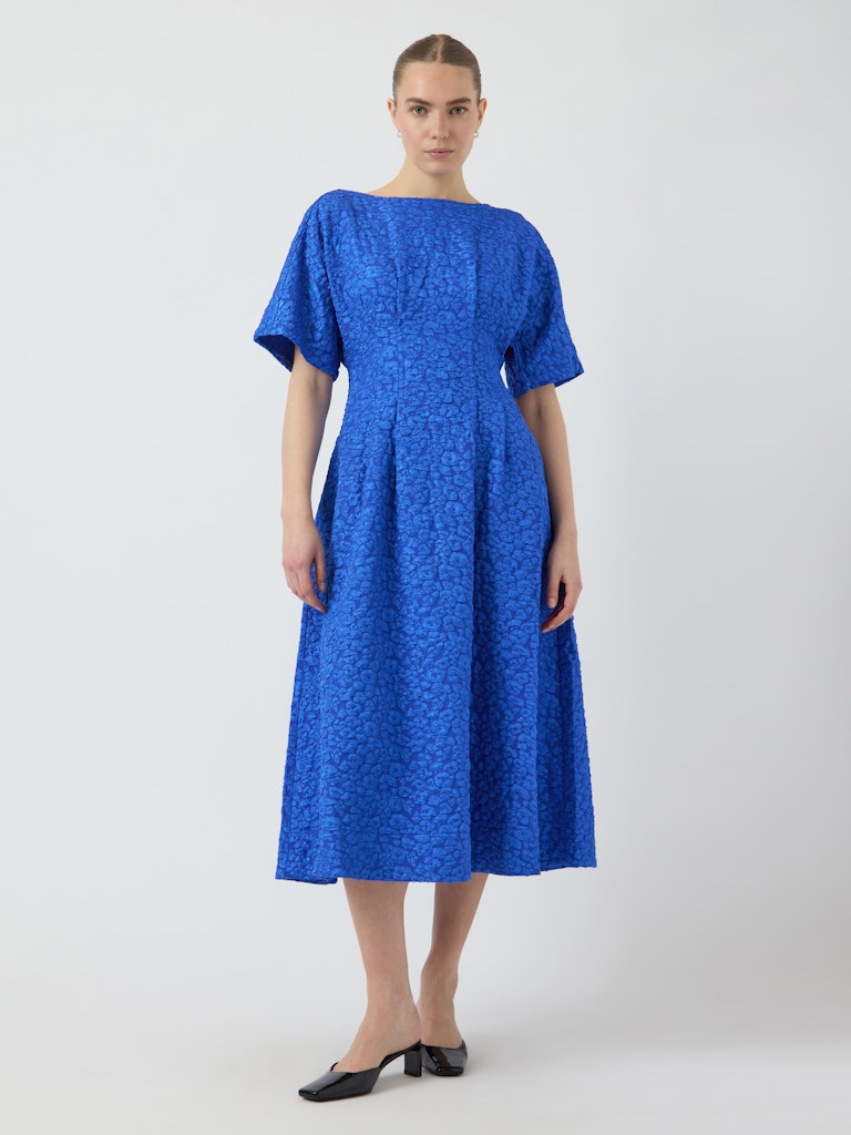 Diana Midi Dress (Dazzling Blue)