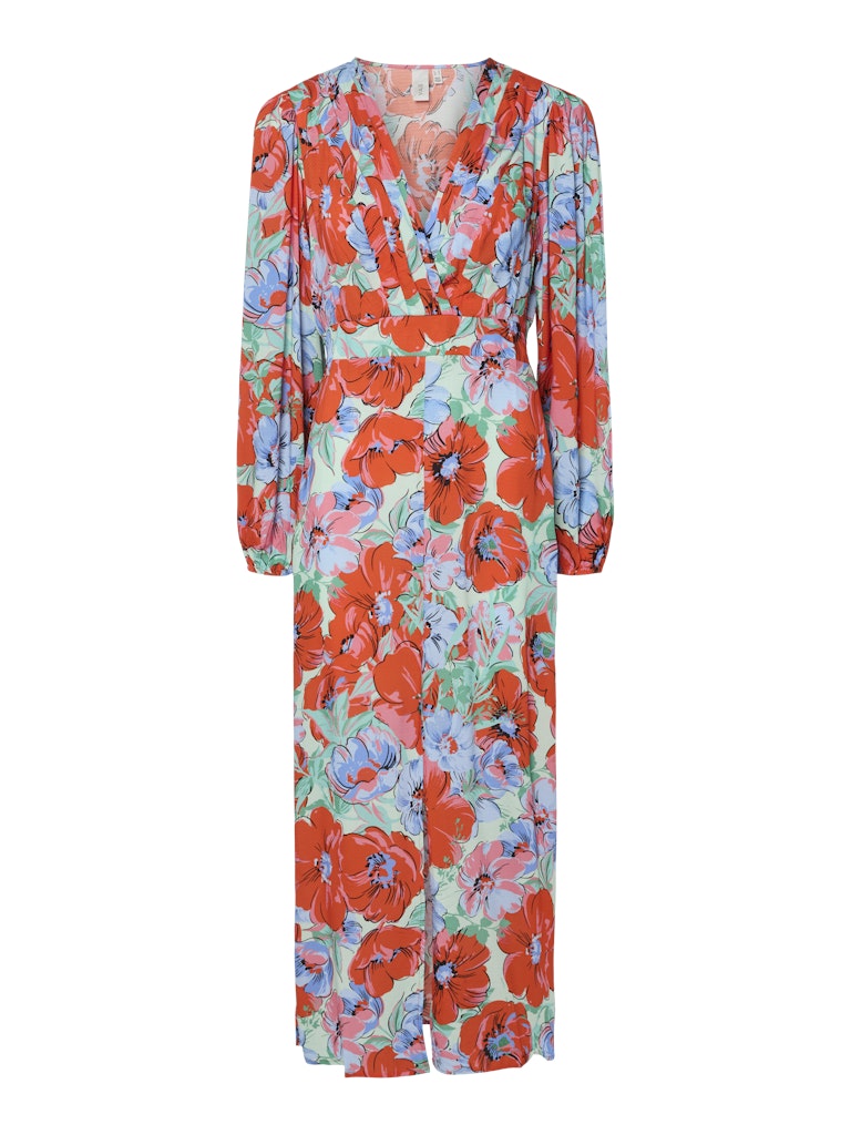 Rima Ankle Dress (Cherry Tomato)