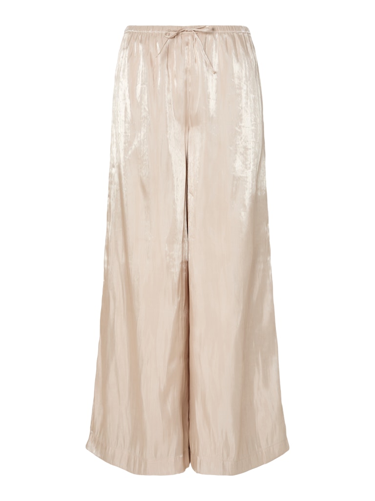 Rino Wide Leg Pants (Fog/Gold)