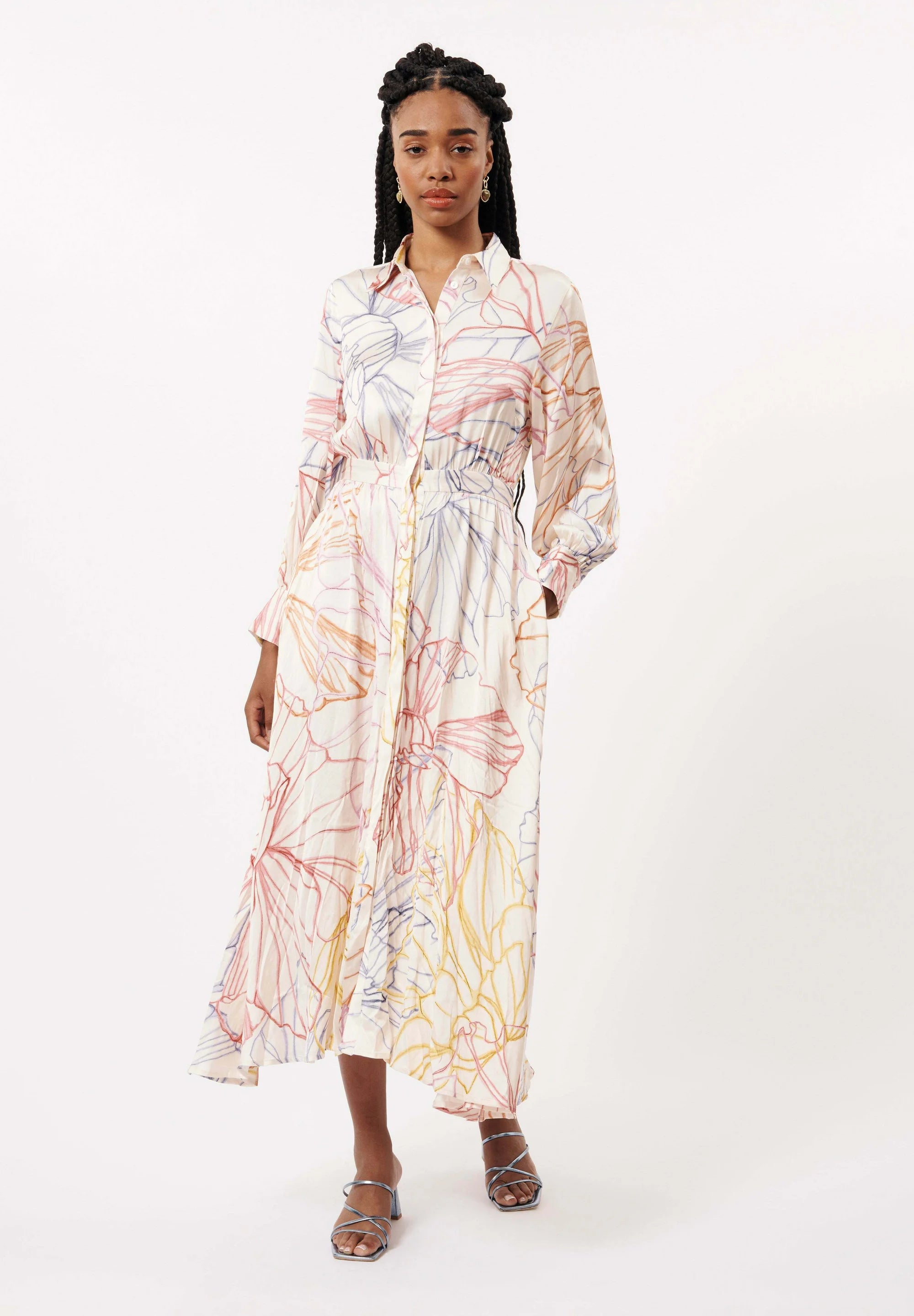 Amanda Shirt Dress (Pastel Sketch)