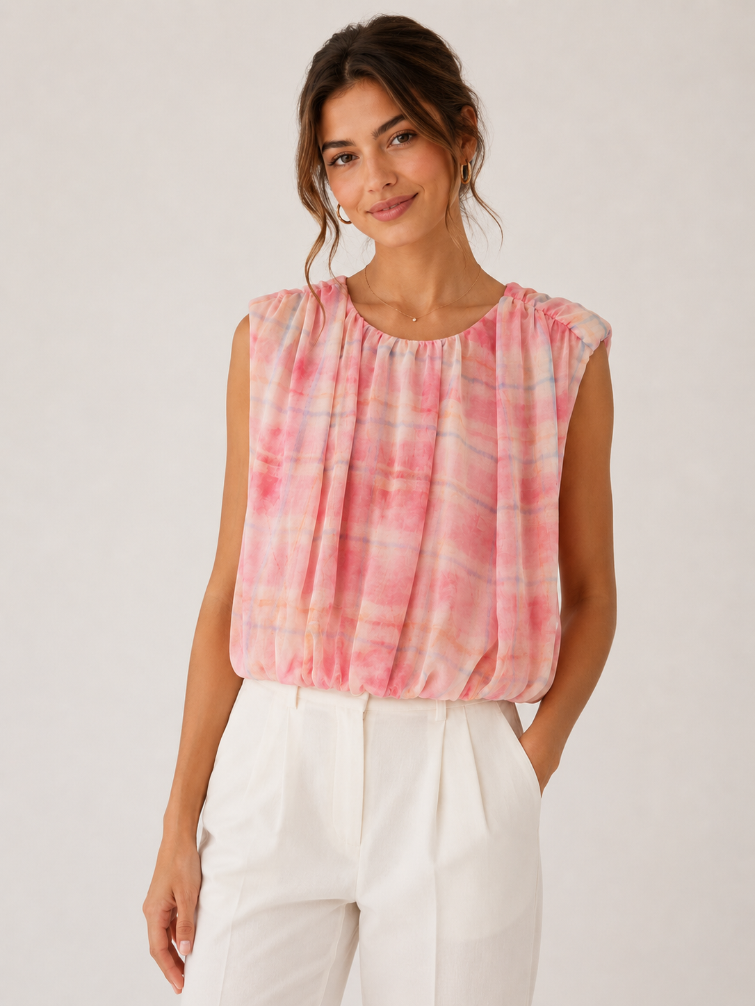 Laura Crop Top (Pink)