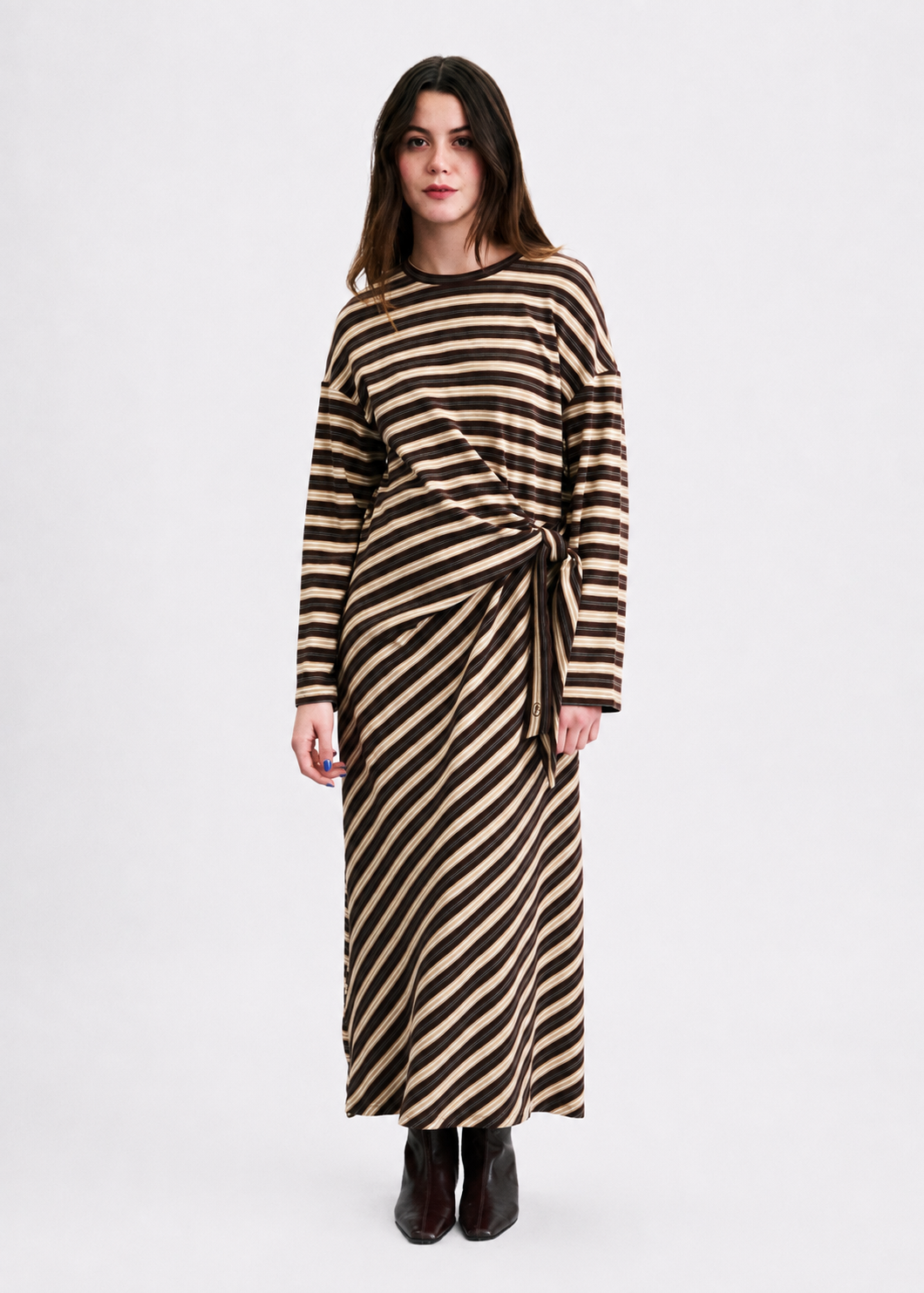 Mio Dress (Chestnut)