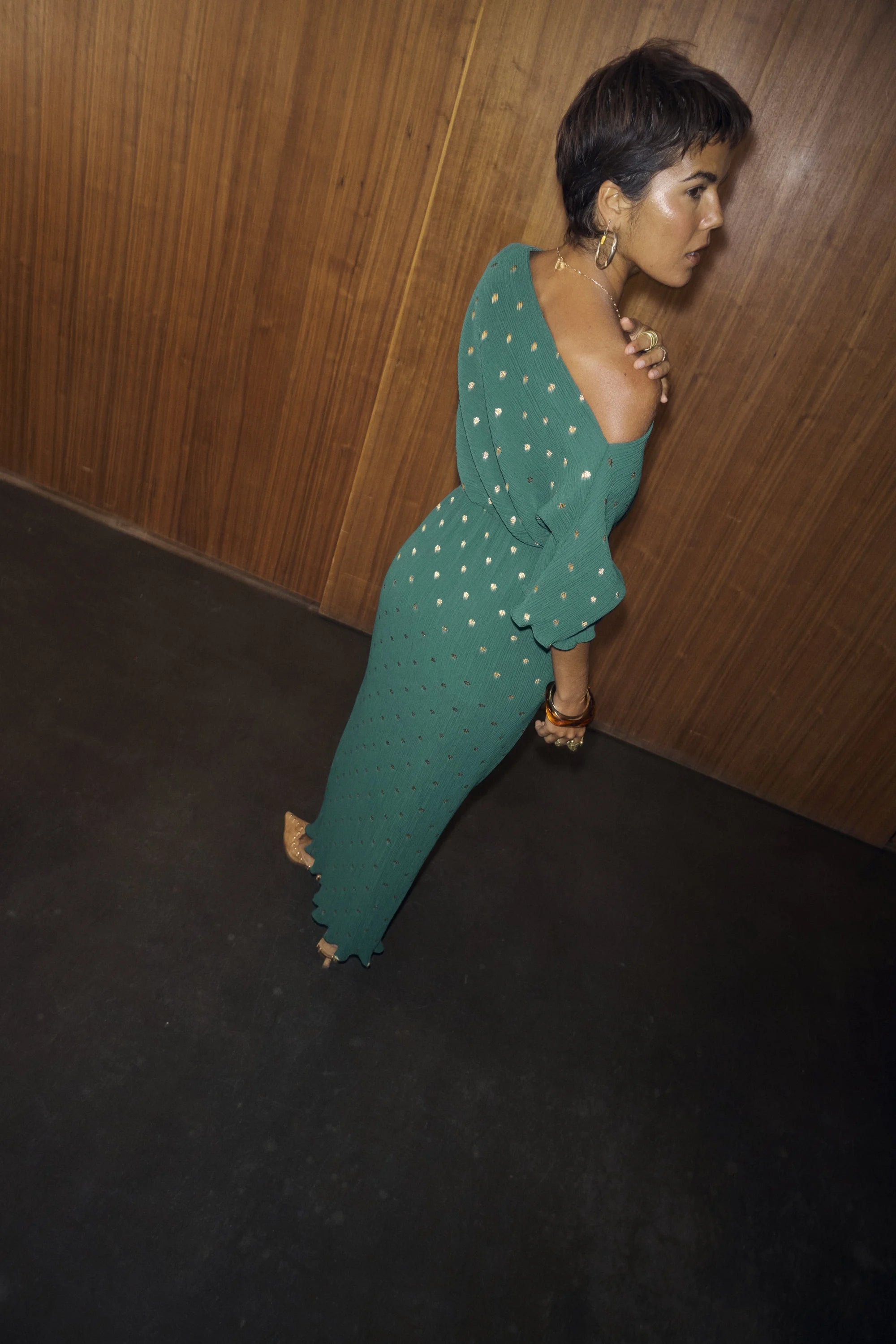 Tilly Dress (Dark Green)