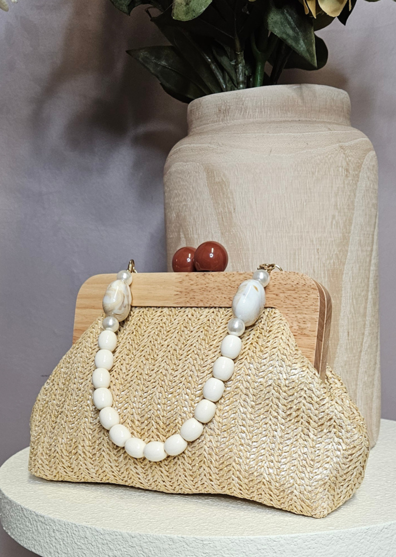 Renee Straw Bag (Natural)