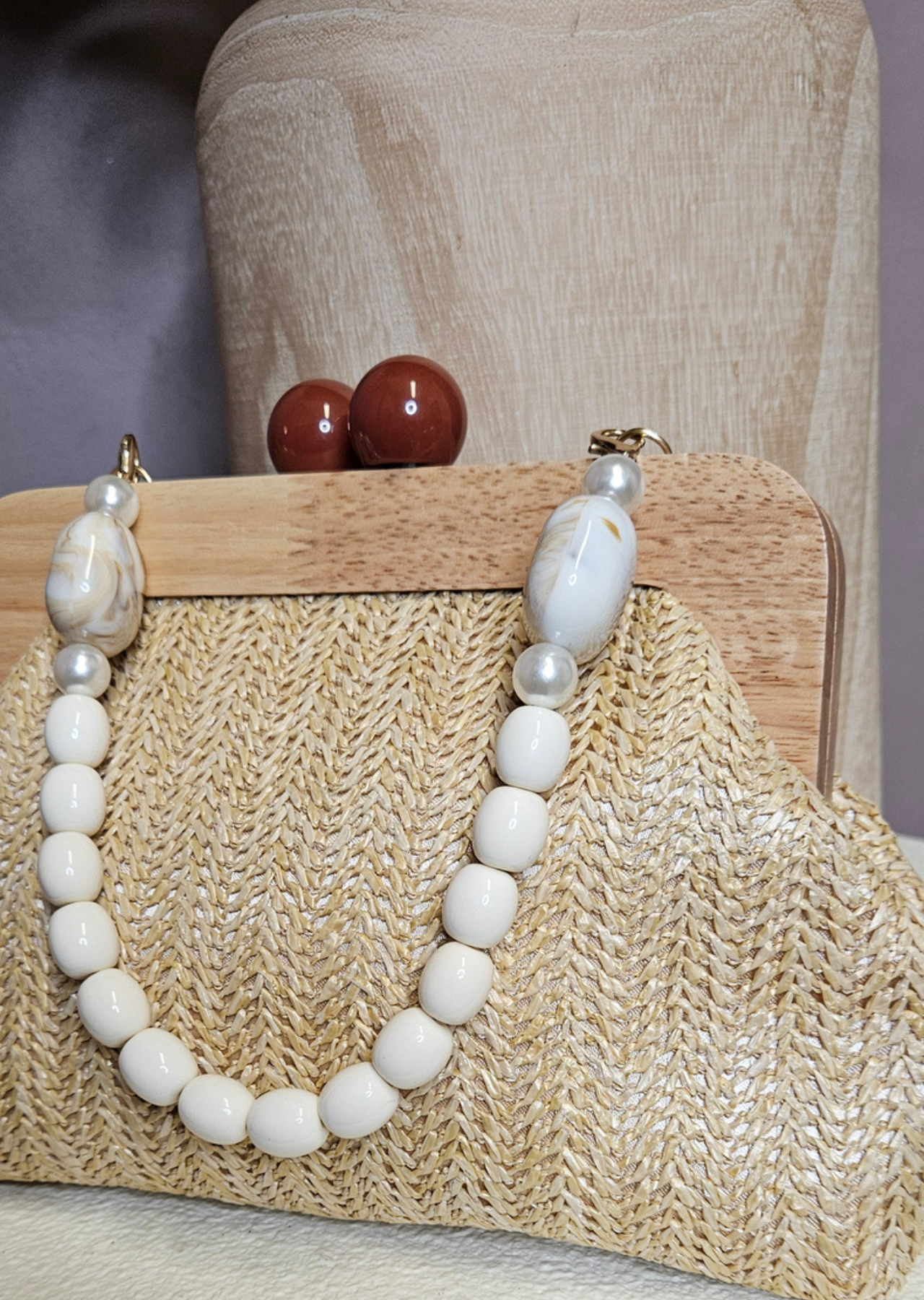 Renee Straw Bag (Natural)