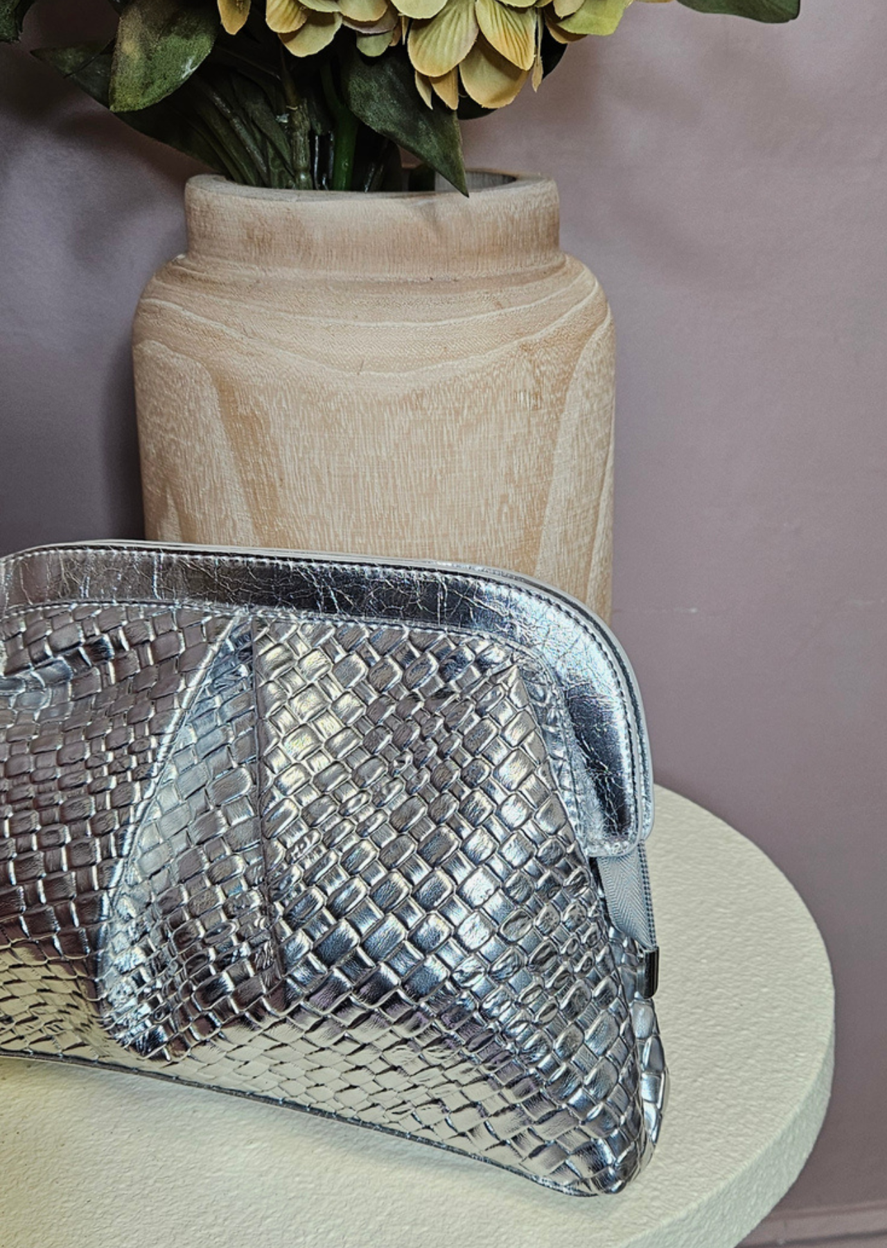 Felicity Handbag (Silver)