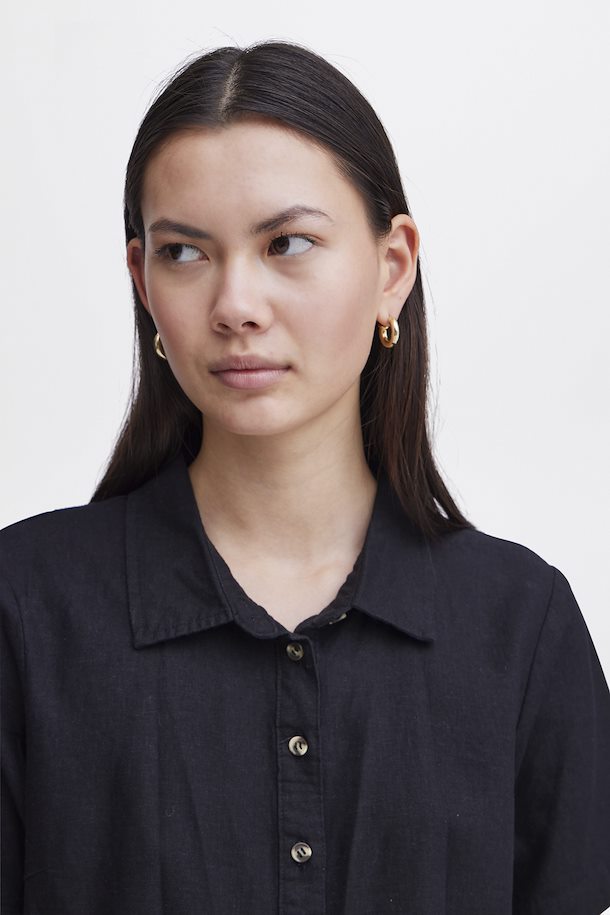 LINO SHORT SLEEVE SHIRT (BLACK)