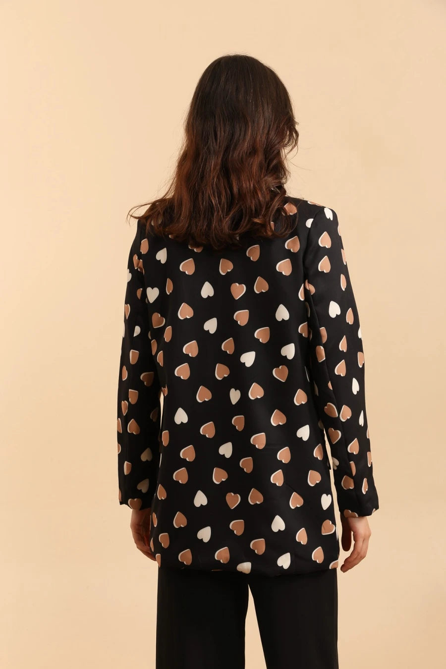 Monica "Hearts" Blazer (Black)
