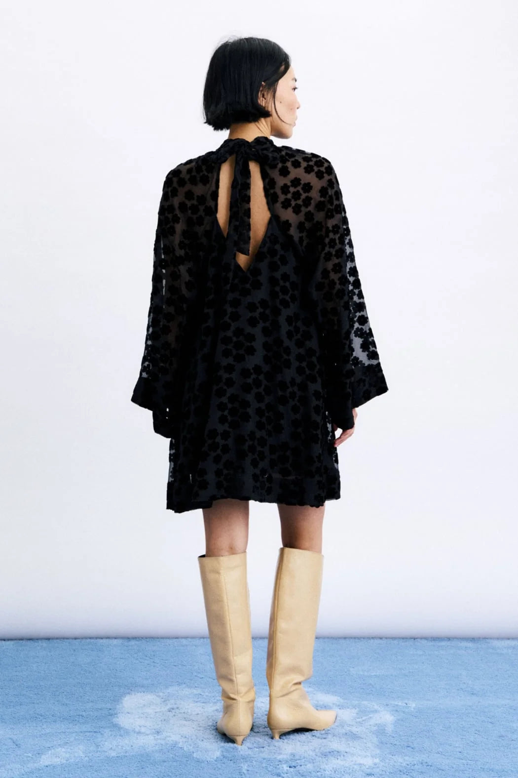 Brent Mini Dress (Black)