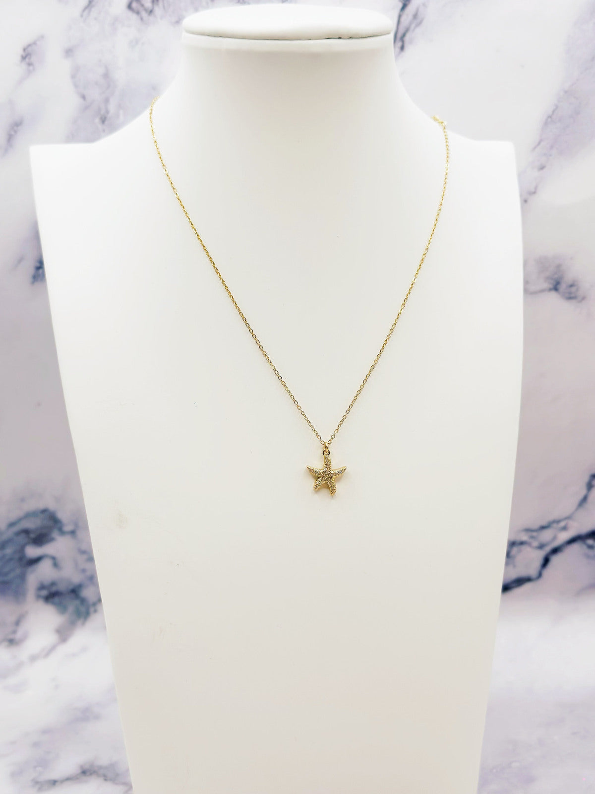Starfish Necklace (Gold)