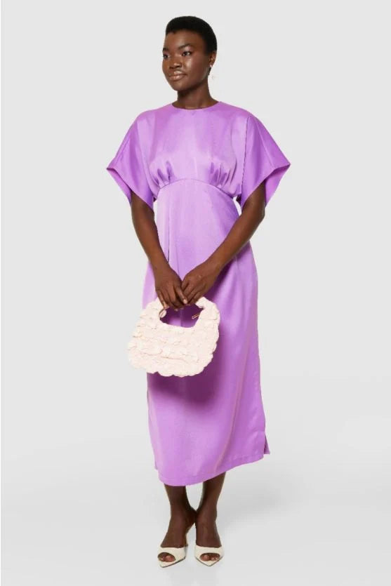 Eve Kimono A-Line Dress (Lilac)