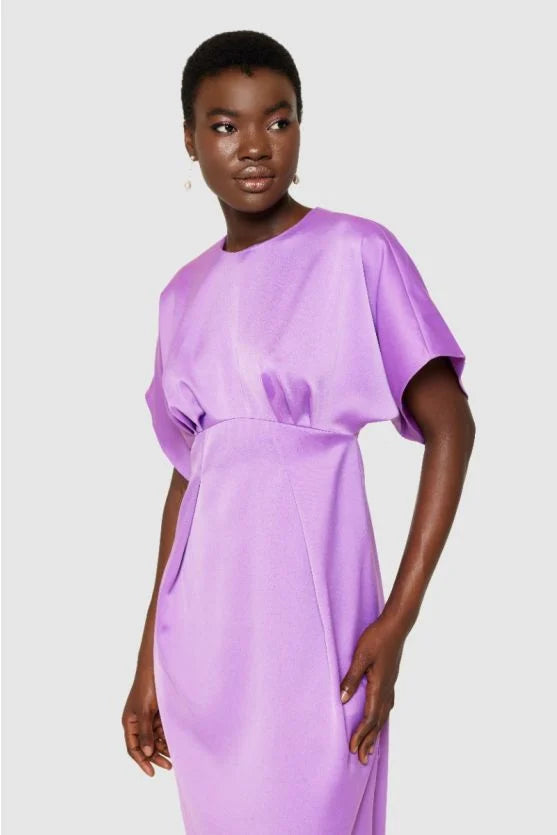 Eve Kimono A-Line Dress (Lilac)