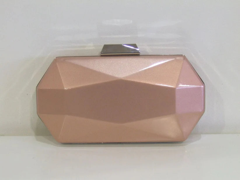 Sarah Patent Bag (Rose Gold)