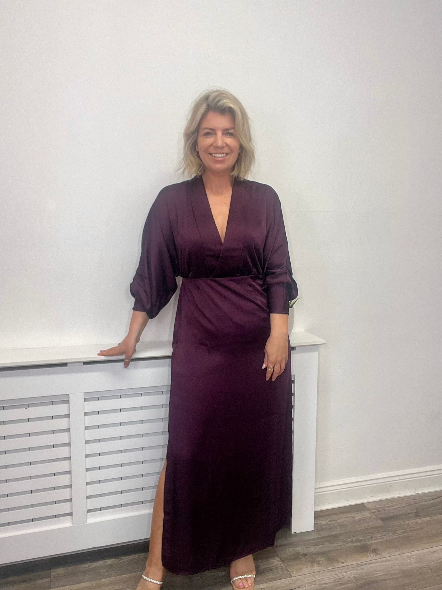 ROSA MAXI DRESS (PLUM)