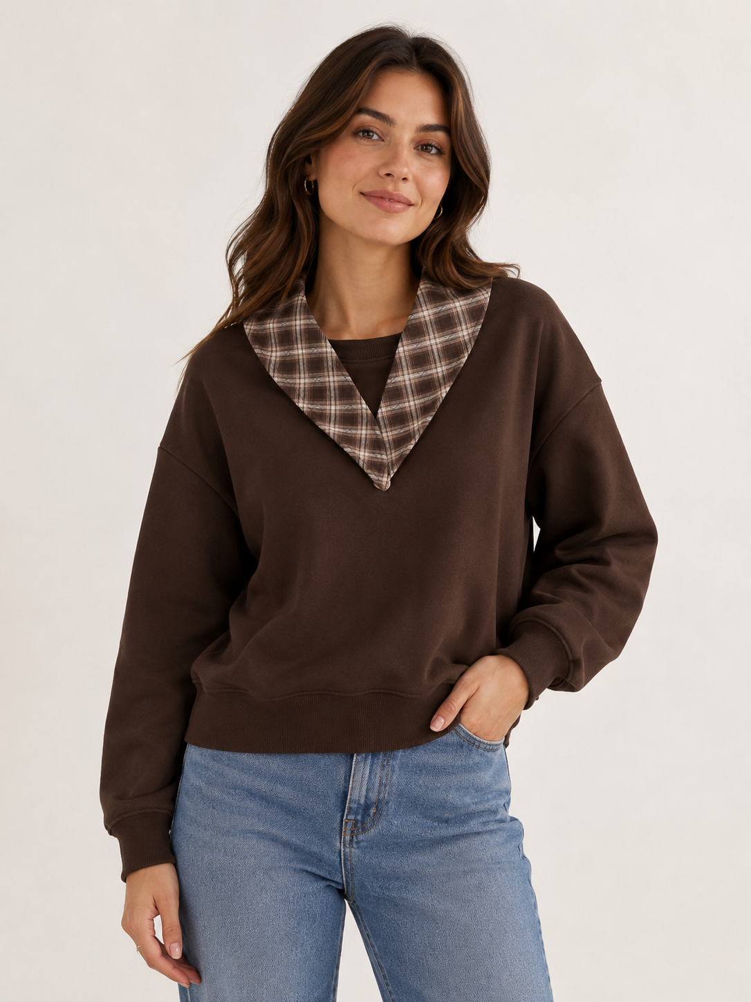 Temana Sweatshirt (Brown)