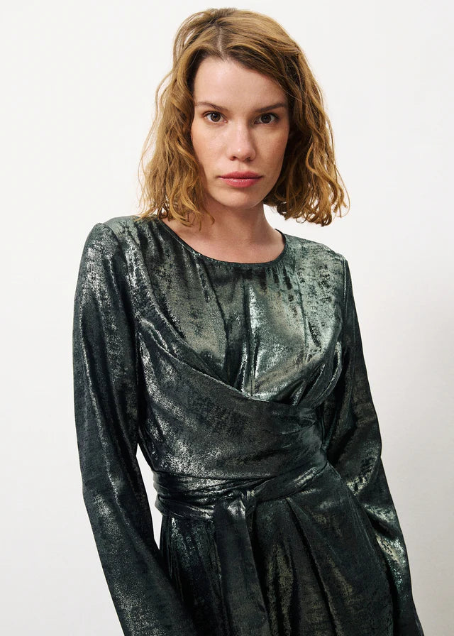 Clarine Long Dress (Green)