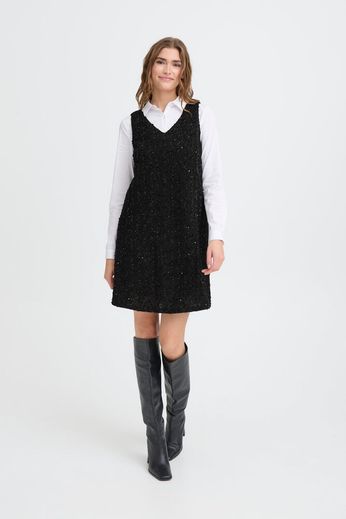 Isadora Mini Dress (Black)