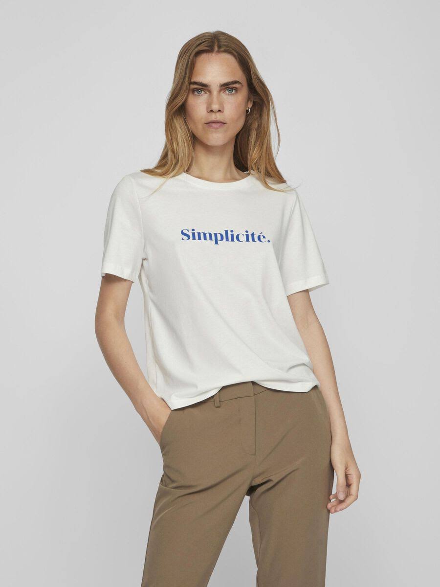 SIMPLICITÉ T-SHIRT (CLOUD DANCER)