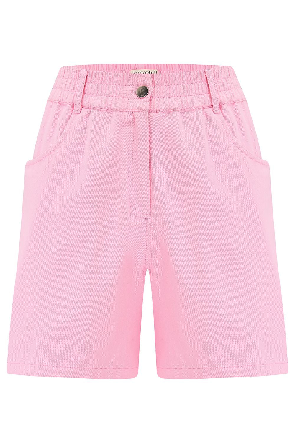 Lorrie Shorts (Pink/Smiley Flower Pocket)