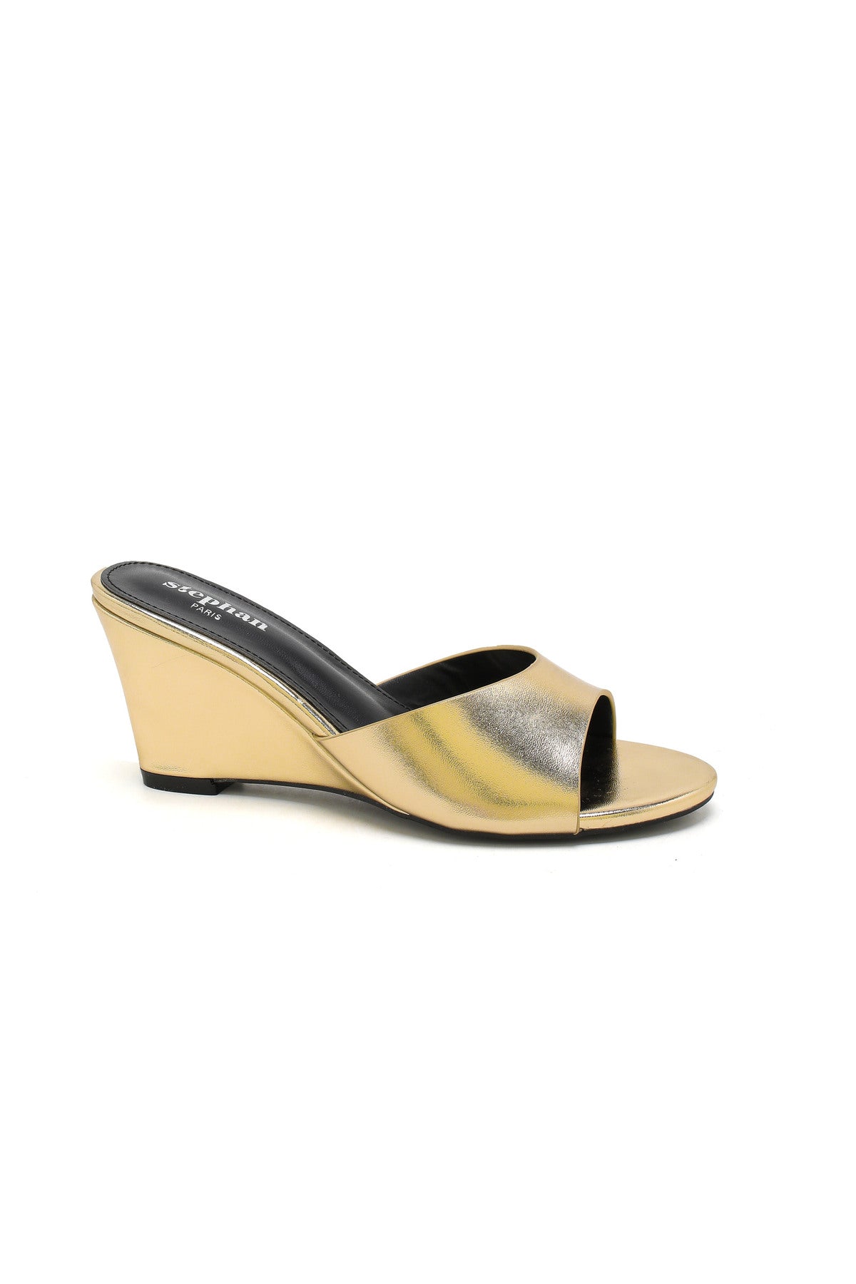 Chleo Wedge Mule (Gold)