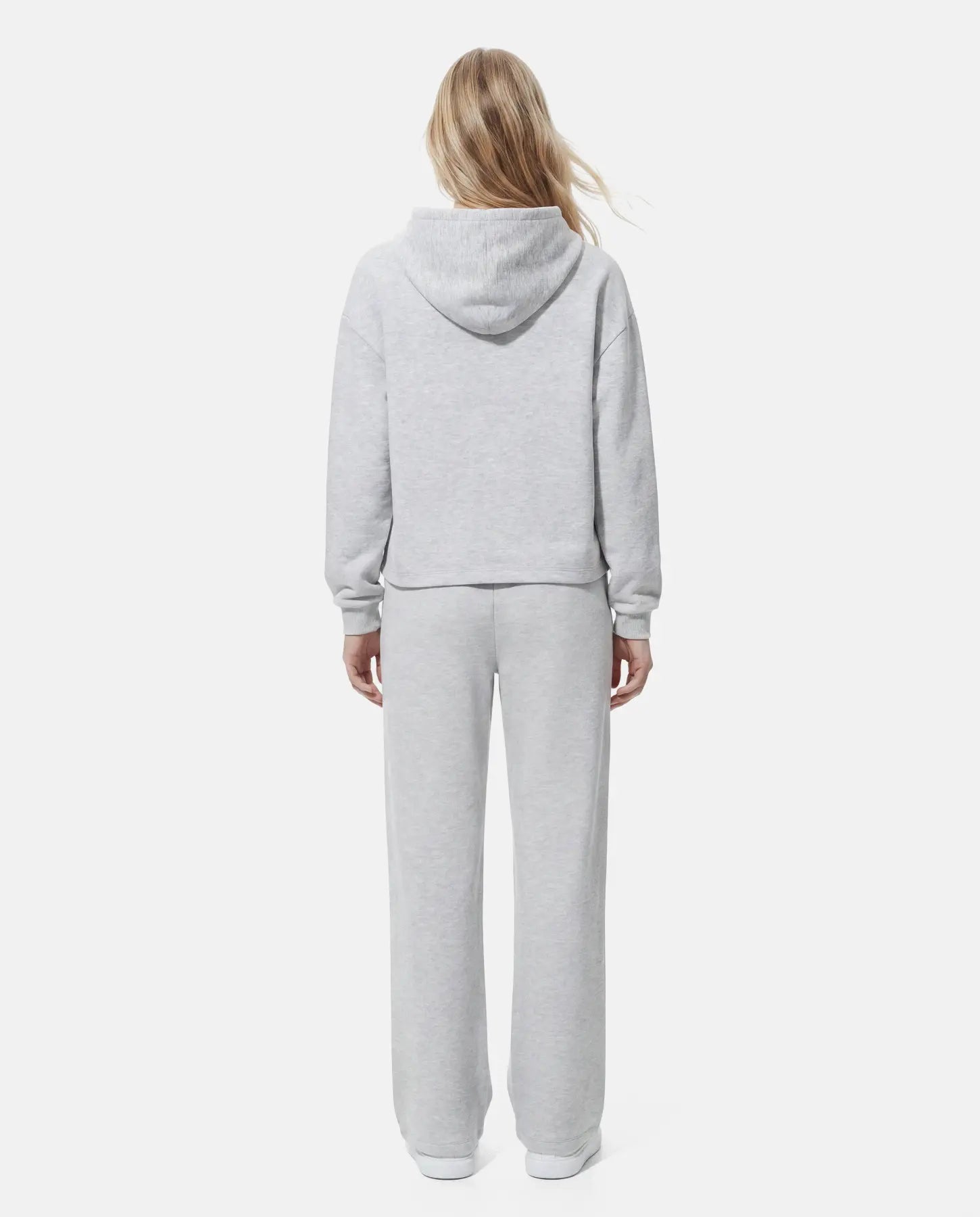 Chilli Glitter Hoodie (Light Grey/Melange)