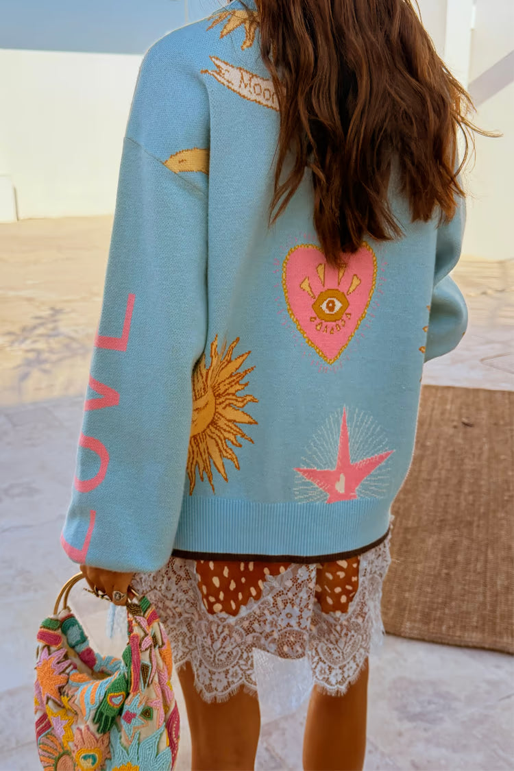 Mystical Cardigan (Blue)