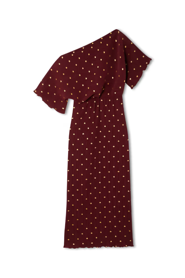 Tilly Dress (Burgundy)