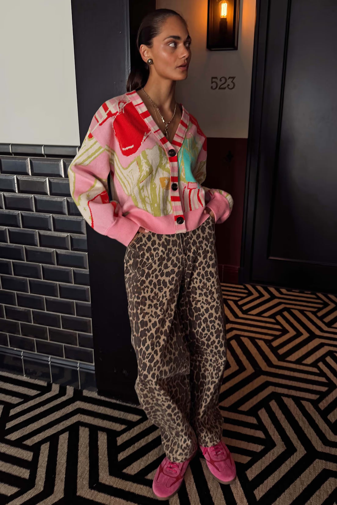 Dallas Cardigan (Pink)