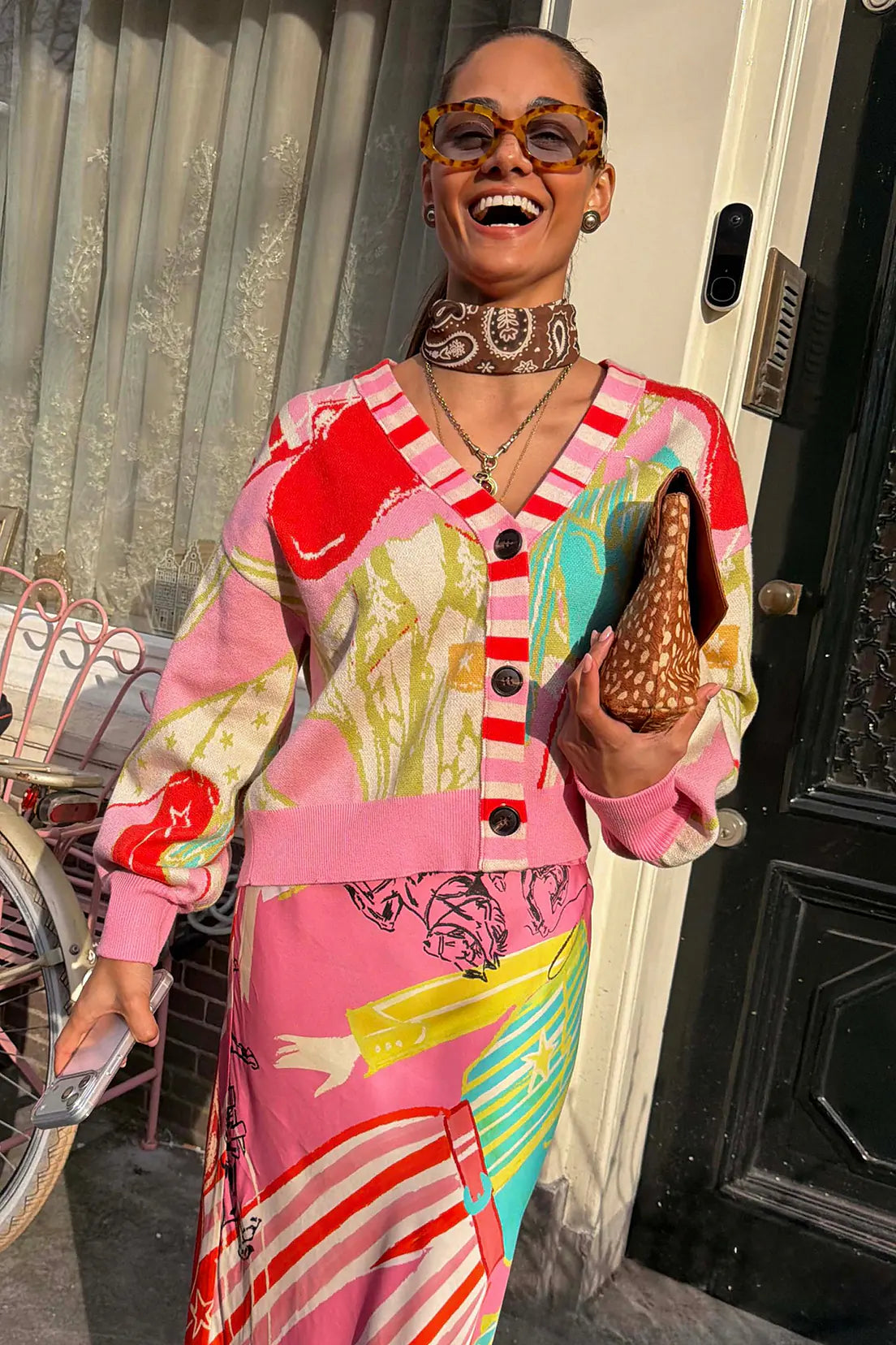 Dallas Cardigan (Pink)