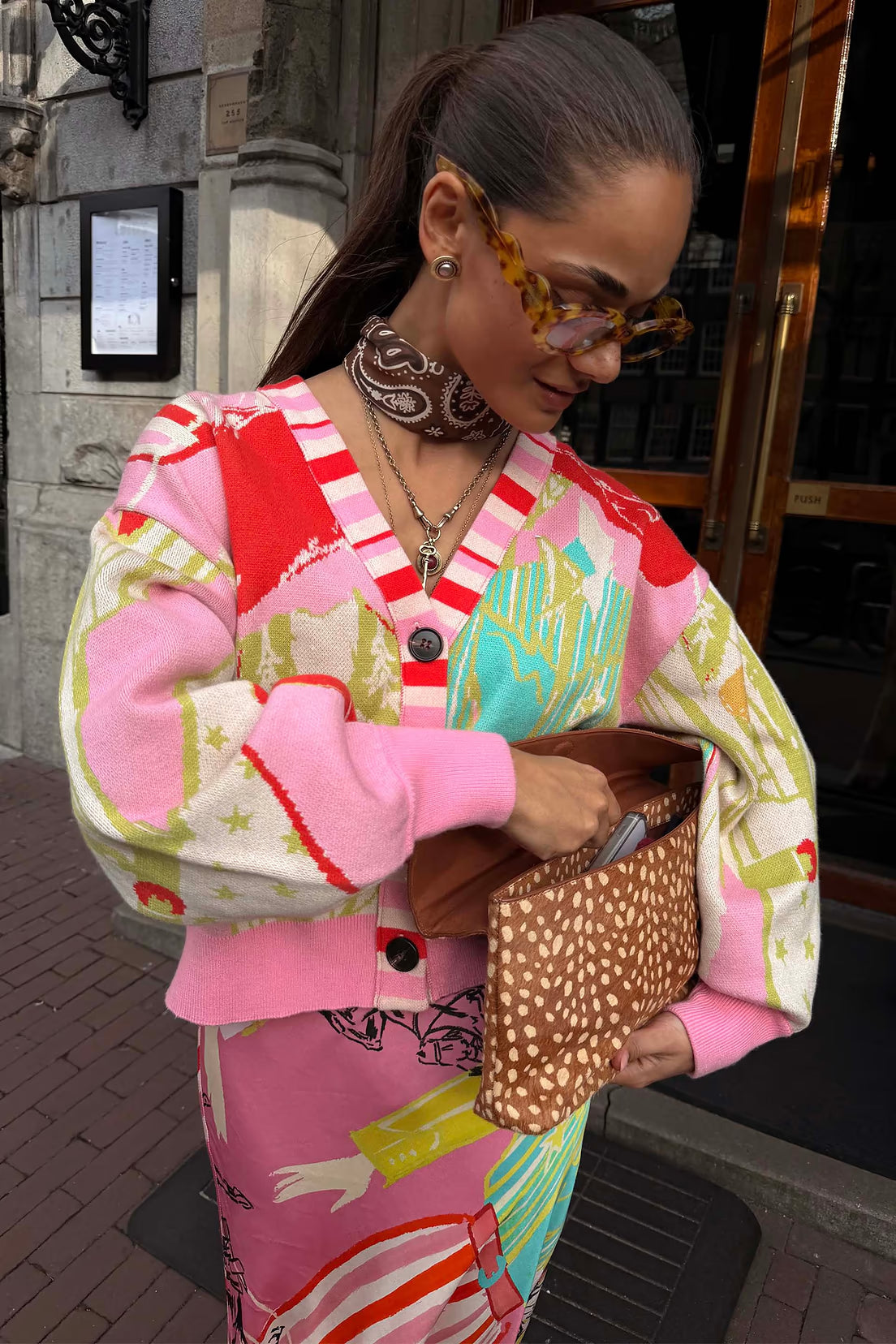 Dallas Cardigan (Pink)
