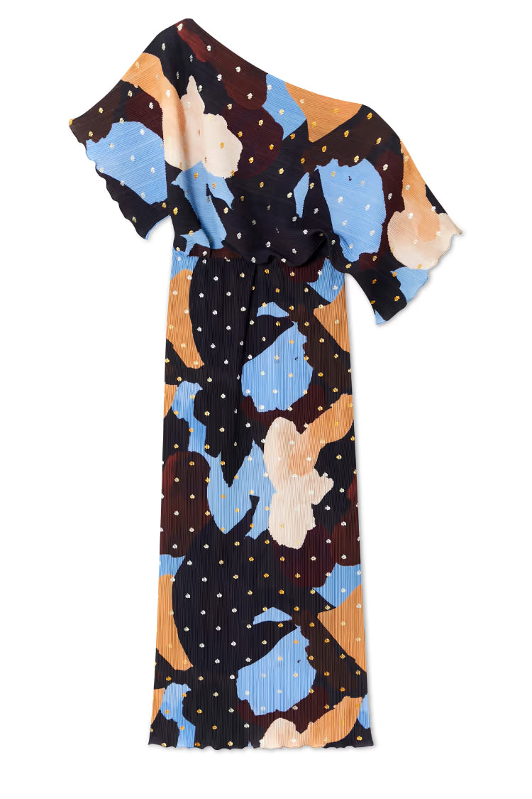 Mara Abstract Tilly Dress (Multi)