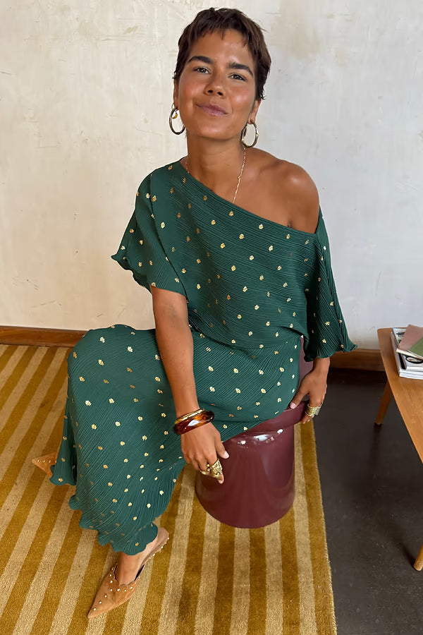 Tilly Dress (Dark Green)