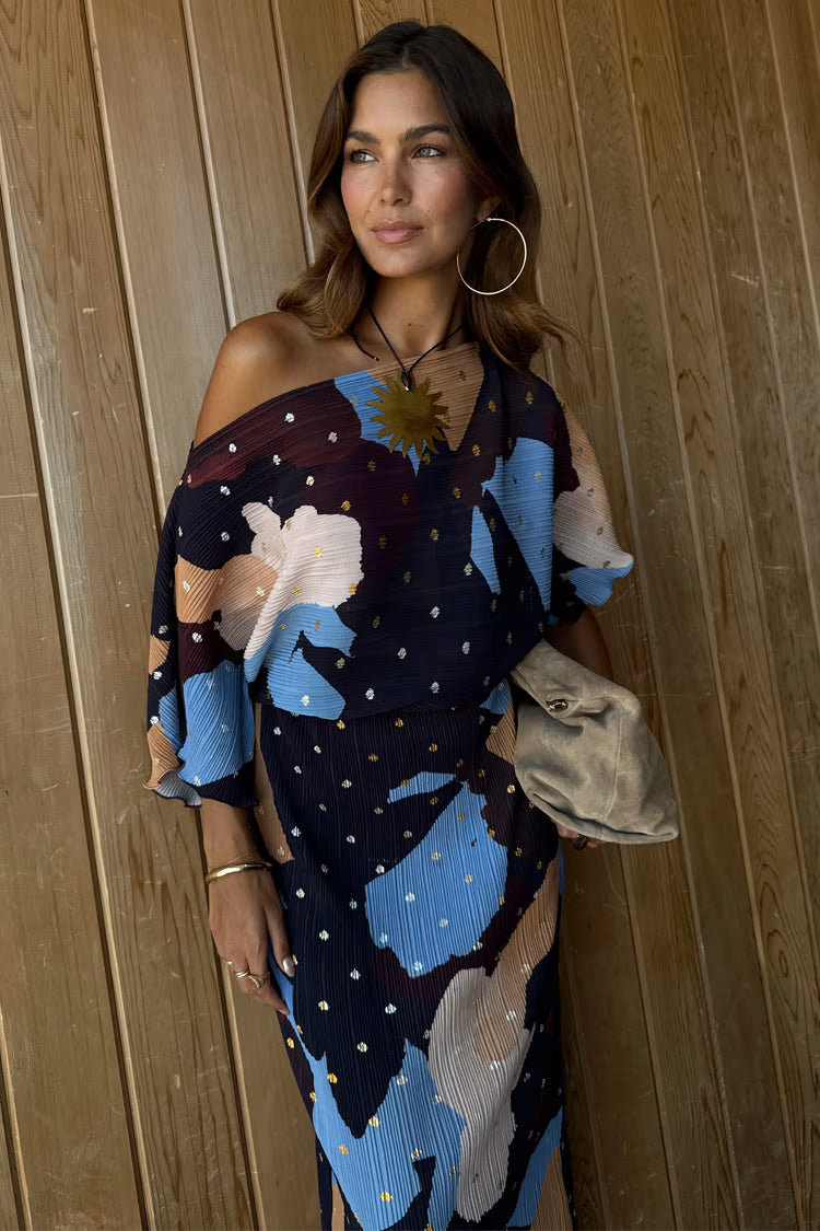 Mara Abstract Tilly Dress (Multi)