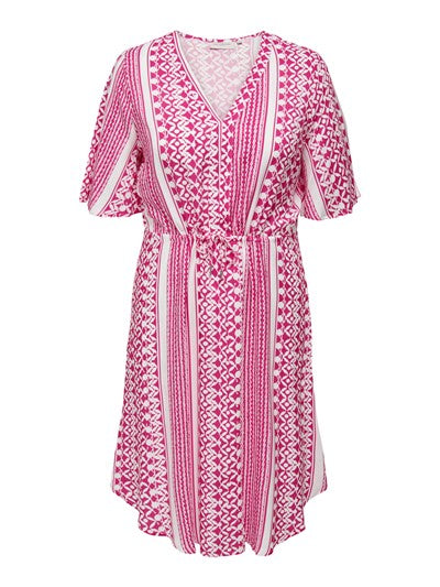 CARMARA DRESS (PINK YARROW)