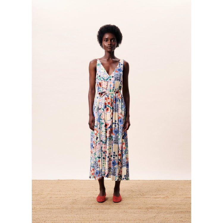 Consordia Midi Dress (Multi)