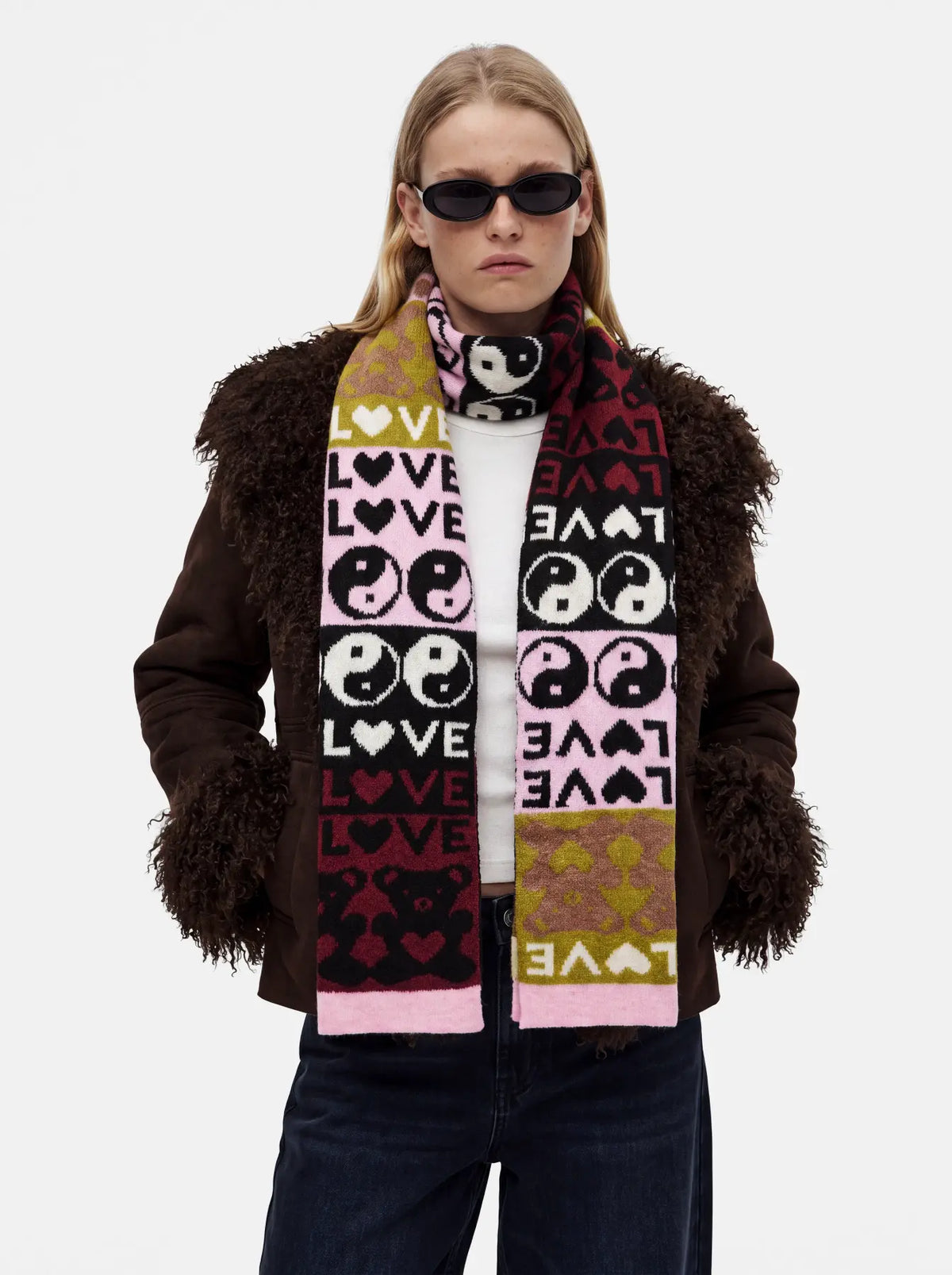 Lisa Scarf (Pink/Multi)