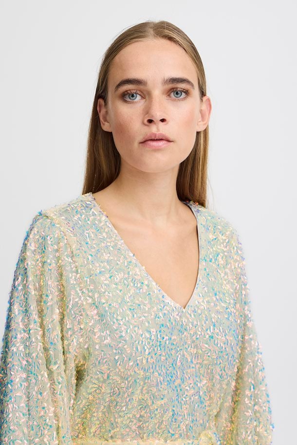 Marelly Dress (Rainbow Sequins)