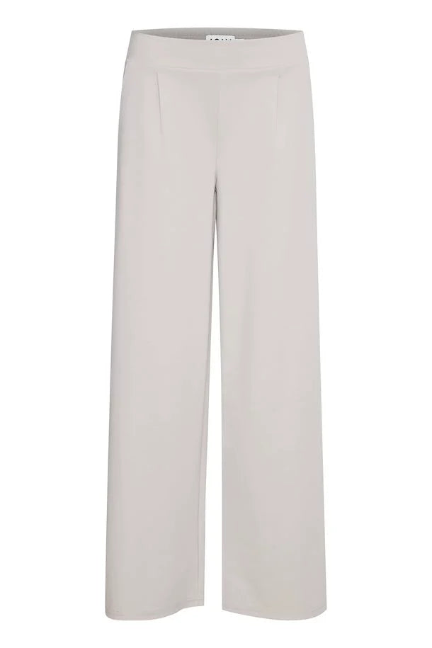 KATHY WIDE LEG TROUSERS (SILVER GREY)